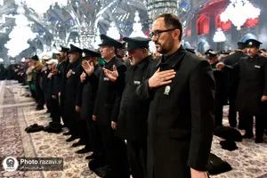 عزاداری هیئت عالم آل محمد در روز شهادت امام هادی علیه السلام