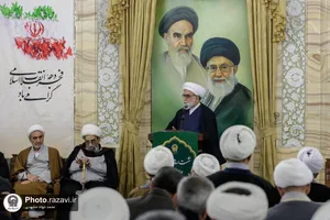 دیدار اساتید پیشکسوت حوزه علمیه مشهد با تولیت آستان قدس رضوی