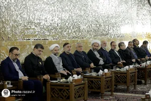 آیین تکریم و معارفه قائم&zwnj;مقام تولیت آستان قدس رضوی
