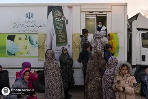 اردوی جهادی آستان قدس رضوی در روستای هندل آباد
