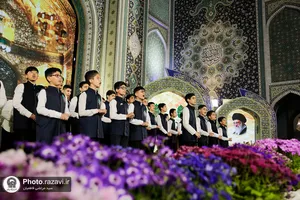 مراسم تحویل سال 1402 در حرم مطهر رضوی - 1