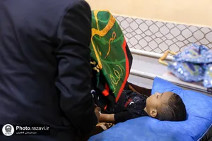 حضور کاروان سفیران امام رئوف علیه&zwnj;السلام در بیمارستان حضرت بتول شهر کوت