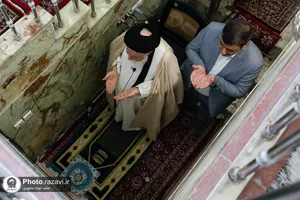 اقامه نماز عید سعید فطر در حرم مطهر رضوی - 2