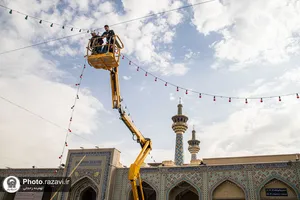 حرم مطهر رضوی در دهه کرامت - 4