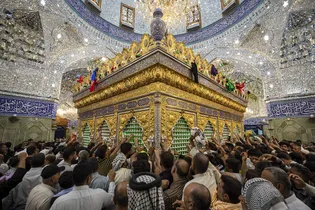 عکس با کیفیت : حرم مطهر حضرت ابوالفضل العباس علیه السلام