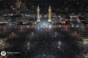 تشییع پیکر رهبر شهید انقلاب در مشهد مقدس-1