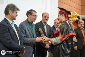 آیین تجلیل از فارغ التحصیلان دبیرستان امام رضا علیه&zwnj;السلام