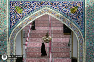 فرش&zwnj;آرایی حرم مطهر رضوی ویژه مراسم احیا