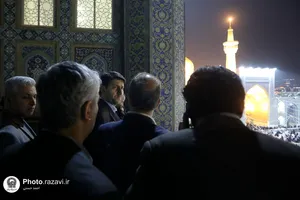 بازدید وزیر ارتباطات و فناوری اطلاعات از دکل&zwnj;های مخابراتی حرم مطهر رضوی