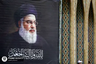 همایش «در سوگ سیدالشهدای مقاومت» در حرم مطهر رضوی برگزار شد