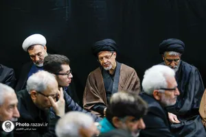 مجلس روضه فاطمیه در حرم مطهر رضوی-2