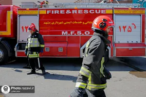 مانور ترکیبی امداد و نجات در زائرسرای رضوی