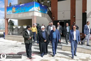 بازدید تولیت آستان قدس رضوی از خدمت&zwnj;رسانی به زائران در زائرشهر رضوی