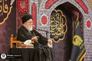 عزاداری روز اربعین حسینی در حرم مطهر رضوی