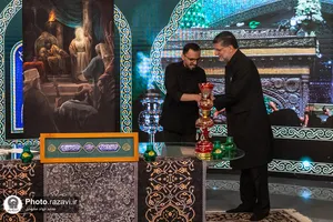 رونمایی از اثر فاخر استاد حسن روح الامین با نام مناظره