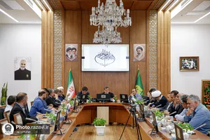 مراسم تکریم و معارفه مدیر بحران و پدافند غیرعامل آستان قدس رضوی