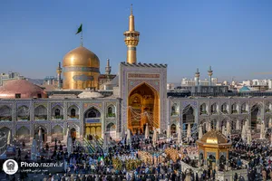 بزرگداشت مقام سرباز در حرم مطهر رضوی 
