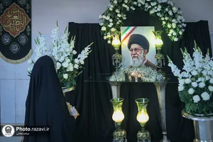 بزرگداشت رهبر شهید انقلاب در بیمارستان فوق&zwnj;تخصصی رضوی