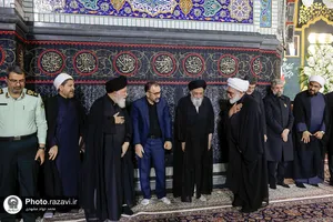 آیین خطبه&zwnj;خوانی شب عاشورای حسینی در حرم مطهر رضوی -2