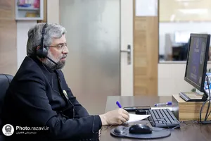 حضور مدیر عالی حرم مطهر رضوی در سامانه ١٣٨