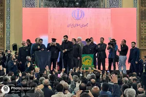 گرامیداشت شهدای سانحه بالگرد رئیس جمهور و هیئت همراه در تبریز