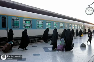 بدرقه کاروان اعزامی آستان قدس رضوی به کرمان