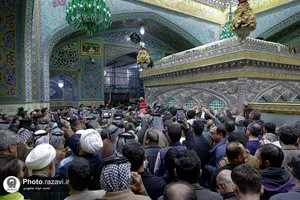 تشرف شیوخ عشایر عراق به حرم مطهر رضوی

