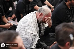 اجتماع عزاداران آذری زبان در حرم مطهر رضوی