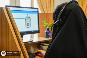 حضور معاون عمرانی سازمان عمران و نگهداری حرم مطهر در سامانه 138