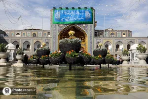 آماده سازی حرم مطهر رضوی در آستانه میلاد جوادالائمه علیه&zwnj;السلام