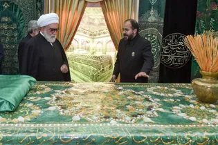 بازدید تولیت آستان قدس رضوی از معاونت اماکن متبرکه