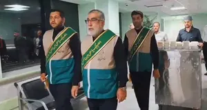 اجتماع بزرگ خادم&zwnj;یاران رضوی در شبستان امامزاده عبدالله گرگان + تصاویر