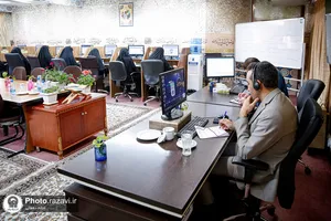 پاسخگویی تلفنی معاون بهره&zwnj;وری املاک و اراضی بنیاد رضوی به مخاطبان سامانه ۱۳۸