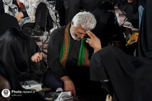 آئین خطبه&zwnj;خوانی شب عاشورا در حرم مطهر رضوی-2