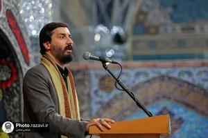 عزاداری هیئت مکتب العباس در رواق امام خمینی(ره)