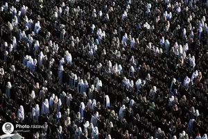 اقامه نماز عید سعید فطر در حرم مطهر رضوی - 1
