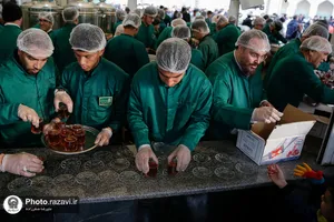 تشرف تیم ملی فوتبال نوجوانان به حرم مطهر رضوی