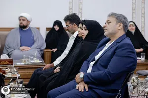 دیدار کارکنان نمونه با تولیت آستان قدس رضوی