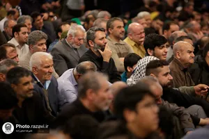 عزاداری شام شهادت موسی بن جعفر(علیه السلام) در حرم مطهر رضوی