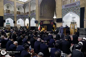 مراسم عزاداری روز شهادت امام صادق(علیه&zwnj;السلام) در حرم مطهر رضوی
