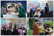 دانشگاه علوم اسلامی رضوی میزبان زائران امام هشتم (ع) در ایستگاه «ضیافت کرامت»