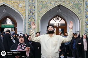 مراسم تحویل سال 1403 در حرم مطهر رضوی - 2