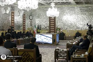 دیدار فعالین چهارشنبه&zwnj;های امام رضایی(ع) در مدارس مشهد با تولیت آستان قدس رضوی