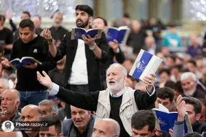 مراسم احیا شب بیست و سوم ماه مبارک رمضان در حرم مطهر رضوی-1