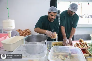 موکب میقات&zwnj;الرضا علیه&zwnj;السلام فراشان حرم مطهر رضوی