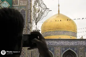 حال و هوای حرم مطهر رضوی در شب میلاد امام رضا علیه&zwnj;السلام -2