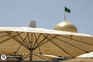 سایه بر سر زائران امام مهربانی