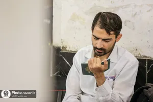 آخرین روز اعتکاف دانشجویی در حرم مطهر رضوی
