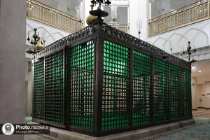 رونمایی از قطعات تازه شناسایی شده ضریح فولادی