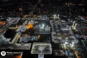 آئین خطبه&zwnj;خوانی شب شهادت امام حسین (ع) در حرم مطهر رضوی